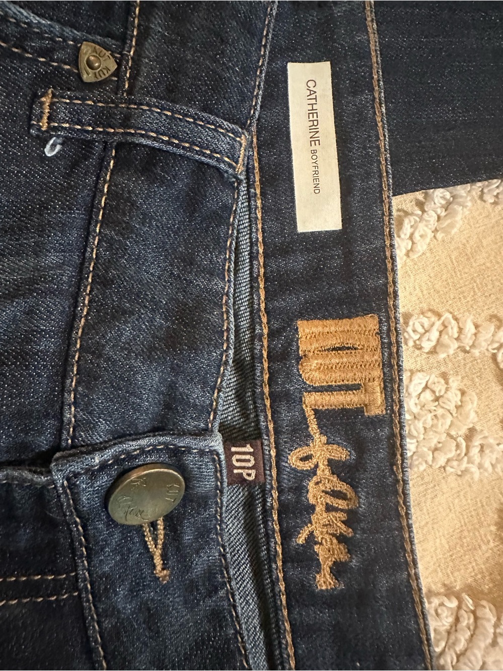 Kut from the Kloth Dark Blue High-Rise Women’s Jeans - Picture 4 of 4